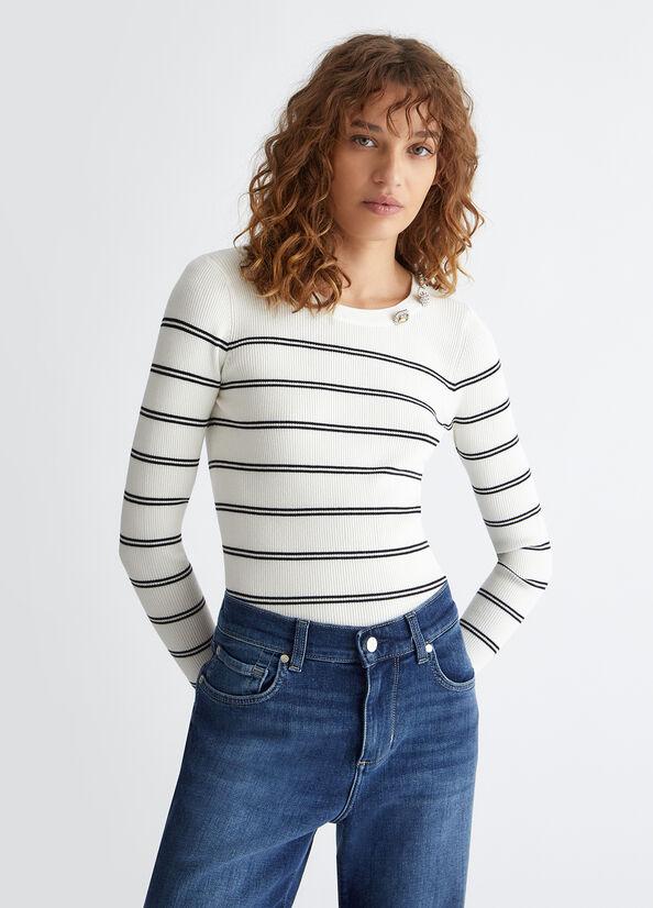 ECS MAGLIA CHIUSA M/L MF3001MS99E/03Q45 LIU JO