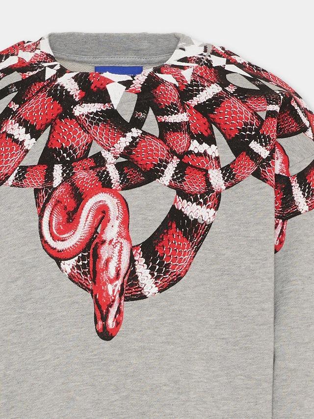 SWEATSHIRT BOY F5CMJBSW104/101 MARCELO BURLON COUNTY OF MILAN