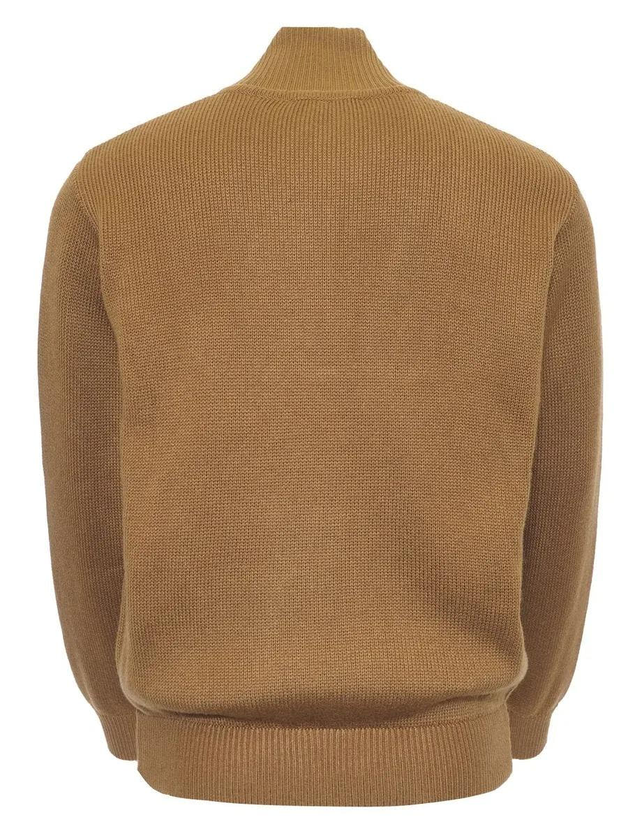 MAGLIA MEZZOCOLLO C/BOTTONE SEVENCOLLEGE 