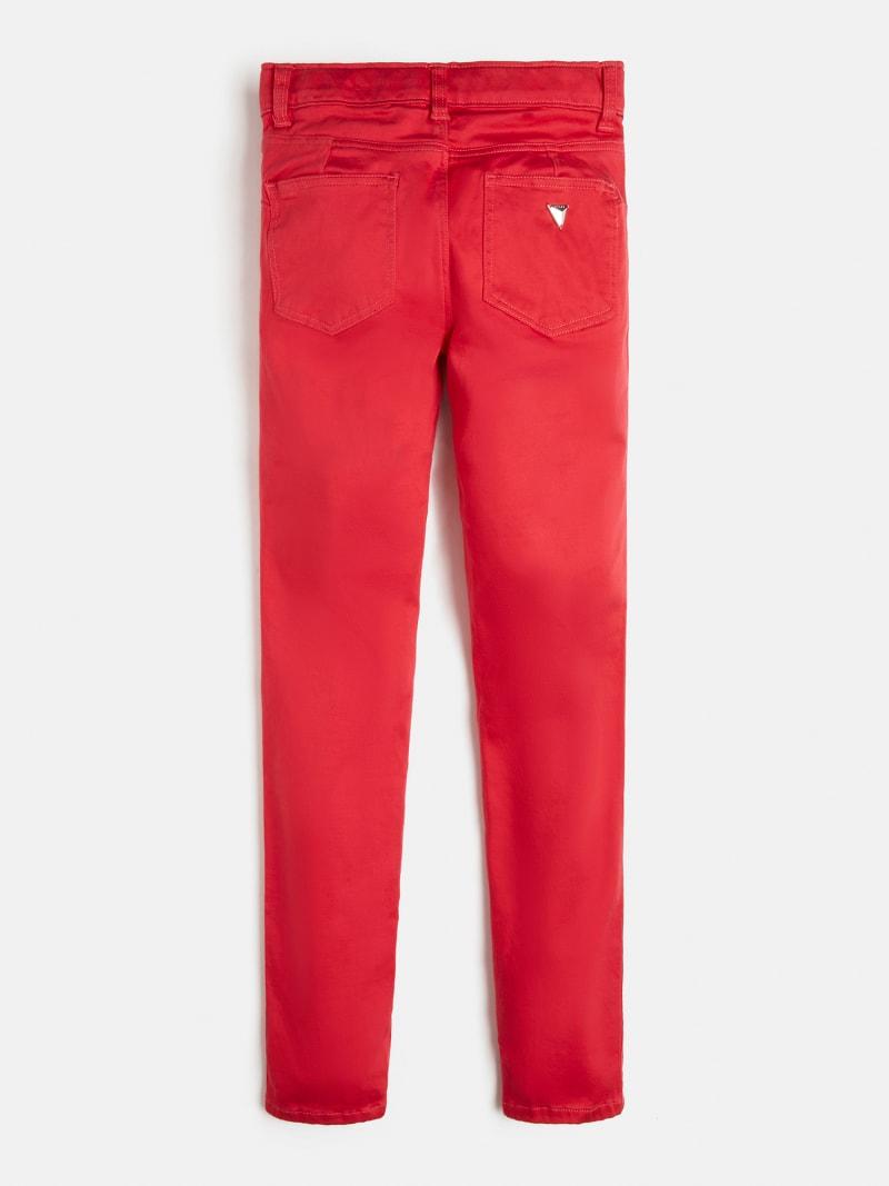 STRETCH SATEEN SKINNY PANT 