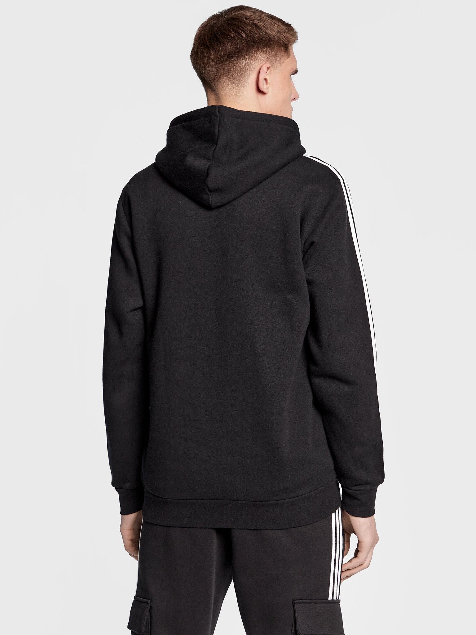 3-STRIPES HOODY     BLACK 