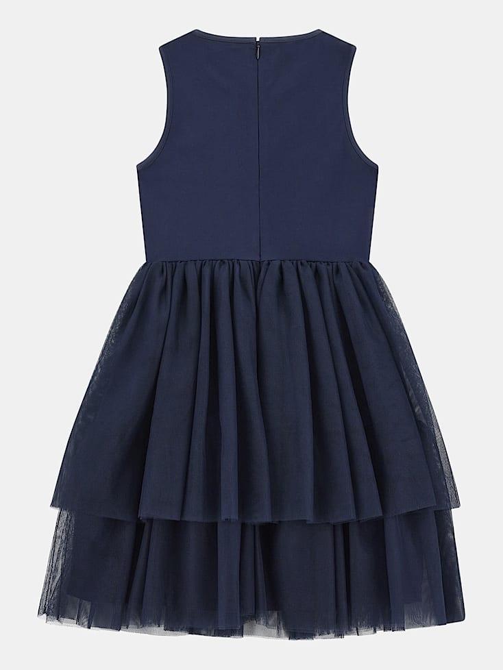 MIXED FABRIC SL DRESS_CEREMONY 