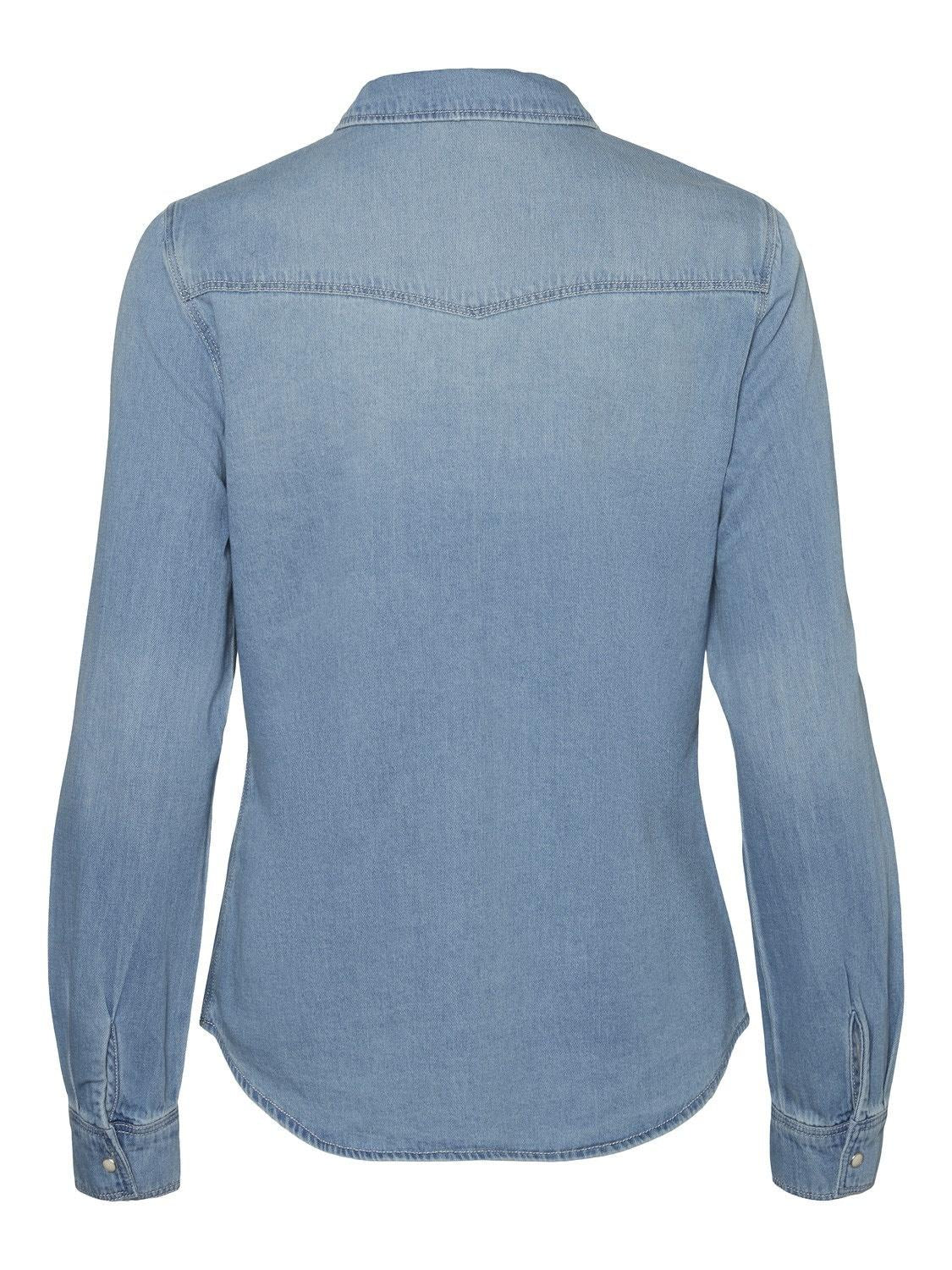 10277523/Light Blue Denim BIRCH STITCH VERO MODA