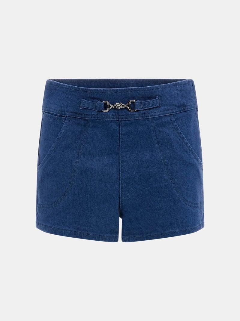 JEWEL DENIM SHORT 