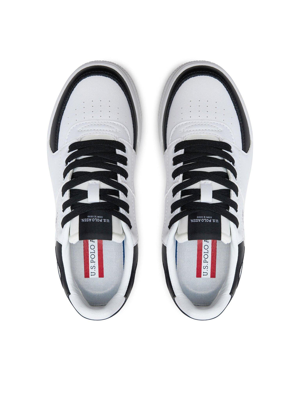 NOLE NOLE001W-4YN1/WHITE BLACK U.S. POLO ASSN