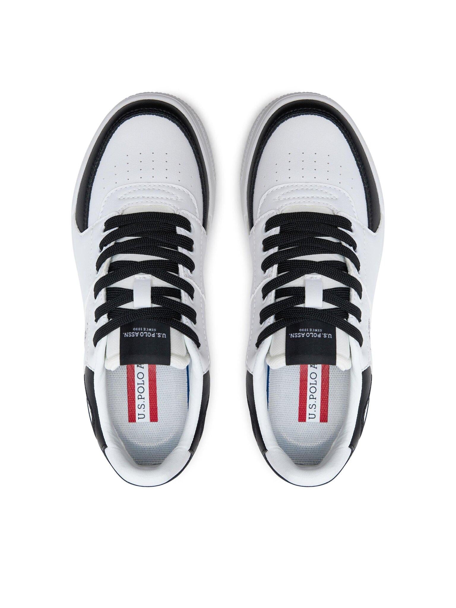 NOLE NOLE001W-4YN1/WHITE BLACK U.S. POLO ASSN