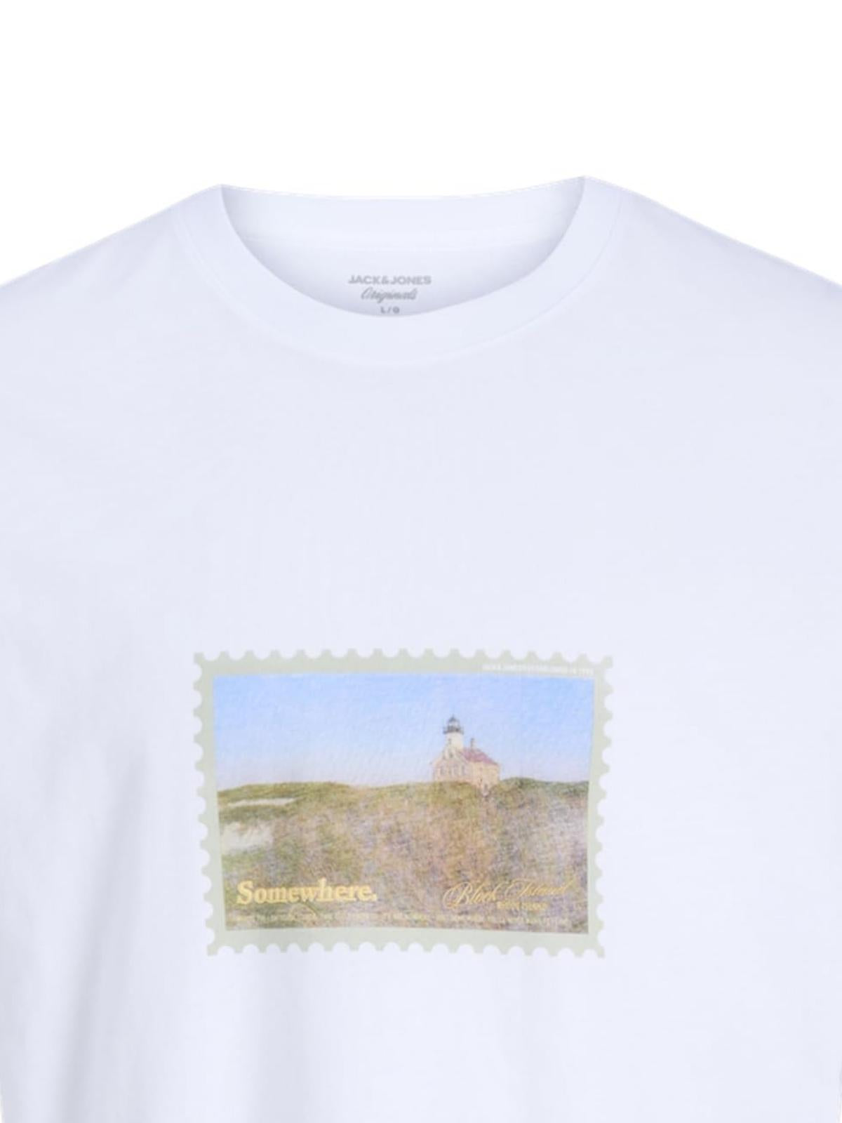 12290890/Bright White JACK AND JONES