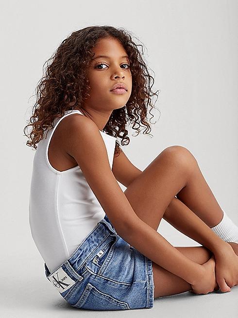 MR SLIM AUTH MID BLUE DNM SHOR IG0IG02370T/1A4 CALVIN KLEIN JEANS