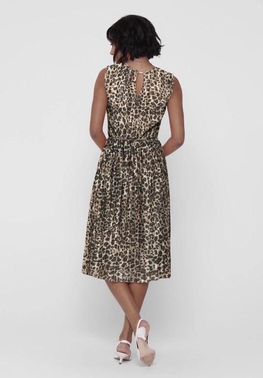 ONLELEMA S/L PLISSE DRESS BOX JRS 