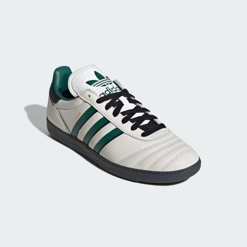 SAMBA JP            CWHITE/CGREEN/CARBON JR0964/ND ADIDAS ORIGINALS