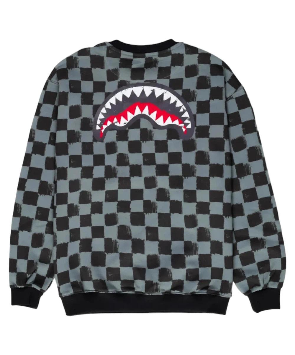 GREY SIP VANQUISH CREW SP612GREY/GREY SPRAYGROUND