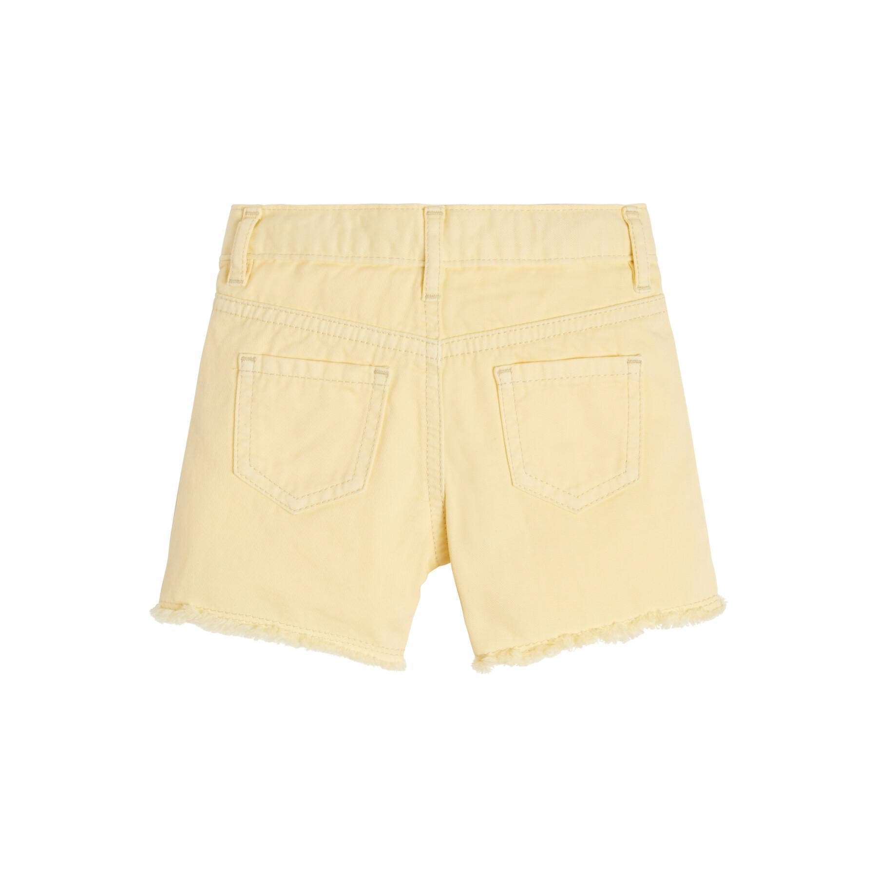 COTTON TWILL SHORTS 