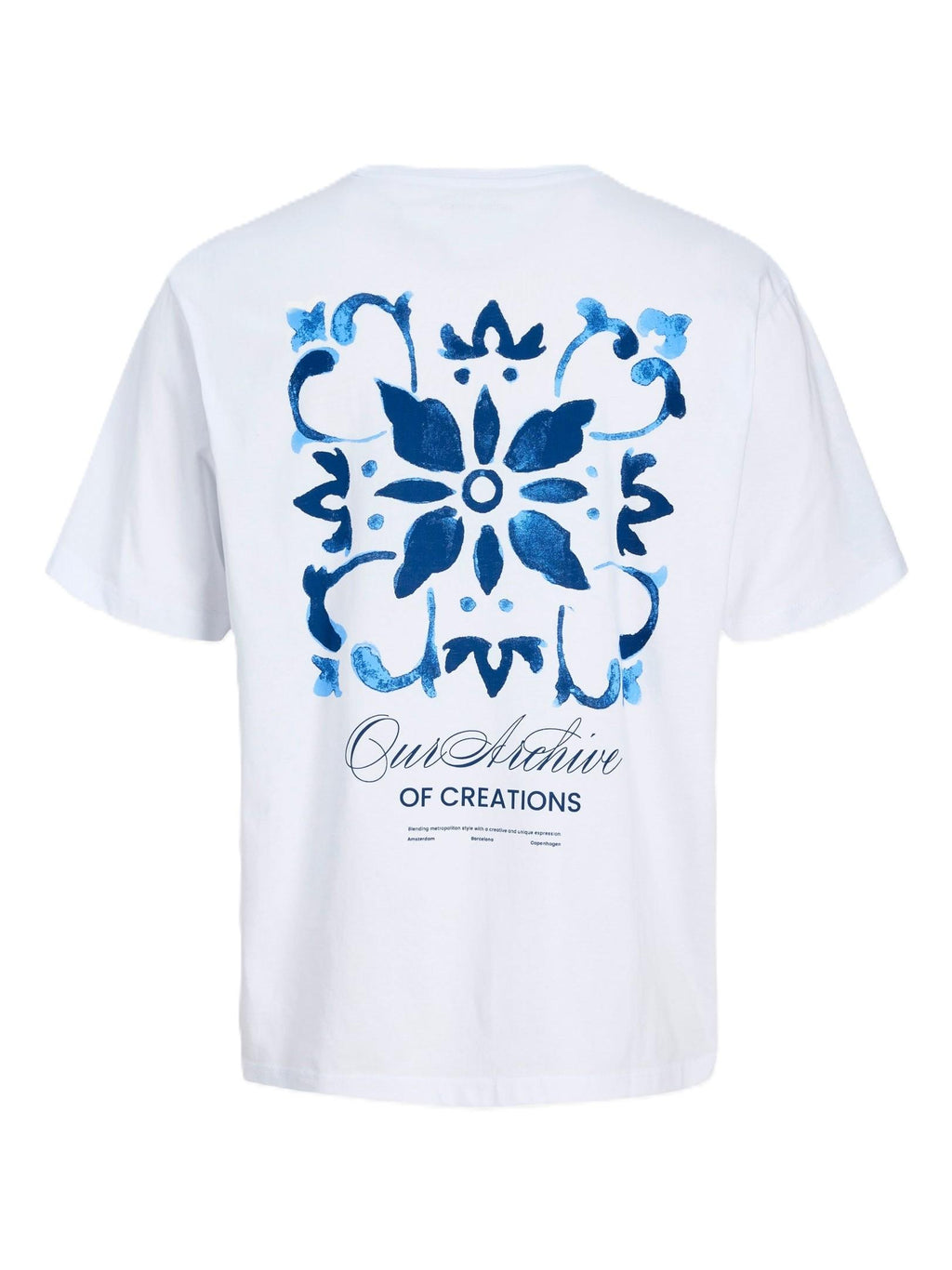 JJART PRINT TEE SS CREW NECK 