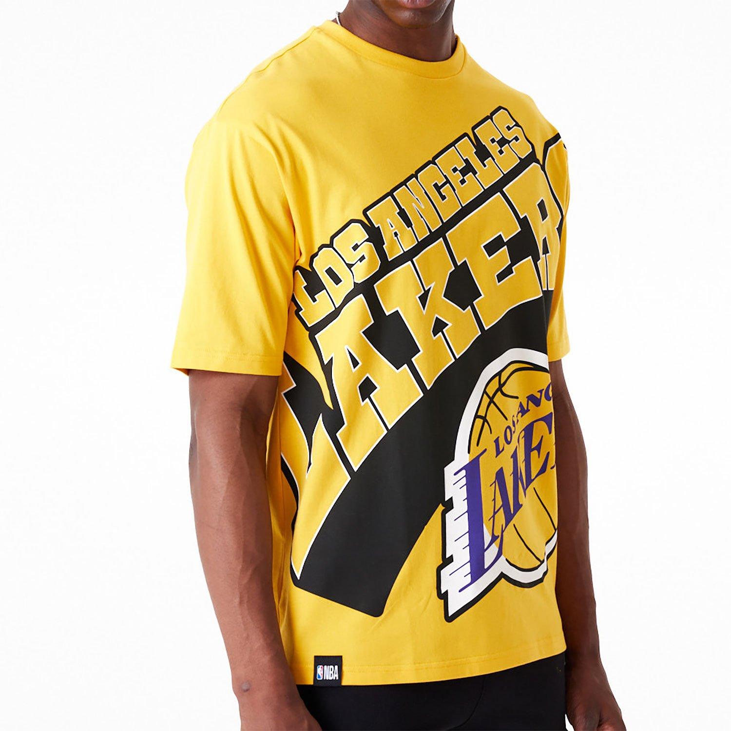 NBA LARGE WRDMRK OS TEE LOSLAK  AGD 