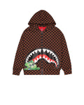 CATCH BEAR CHECK OVER FULLZIP HOODIE 