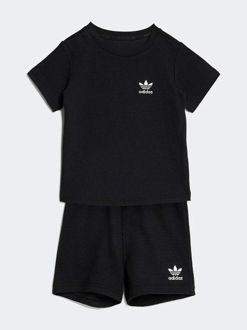 SHORT TEE SET       BLACK 
