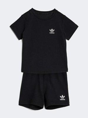 ADIDAS ORIGINALS SHORT TEE SET       BLACK