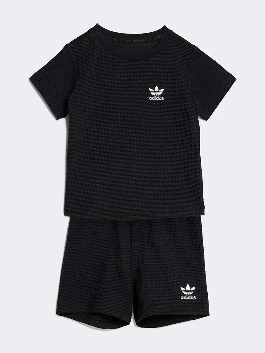 SHORT TEE SET       BLACK 