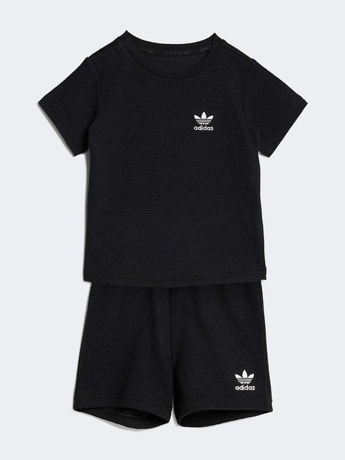SHORT TEE SET       BLACK 
