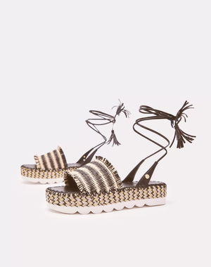 MANILA GRACE ESPADRILLAS RAFFIA