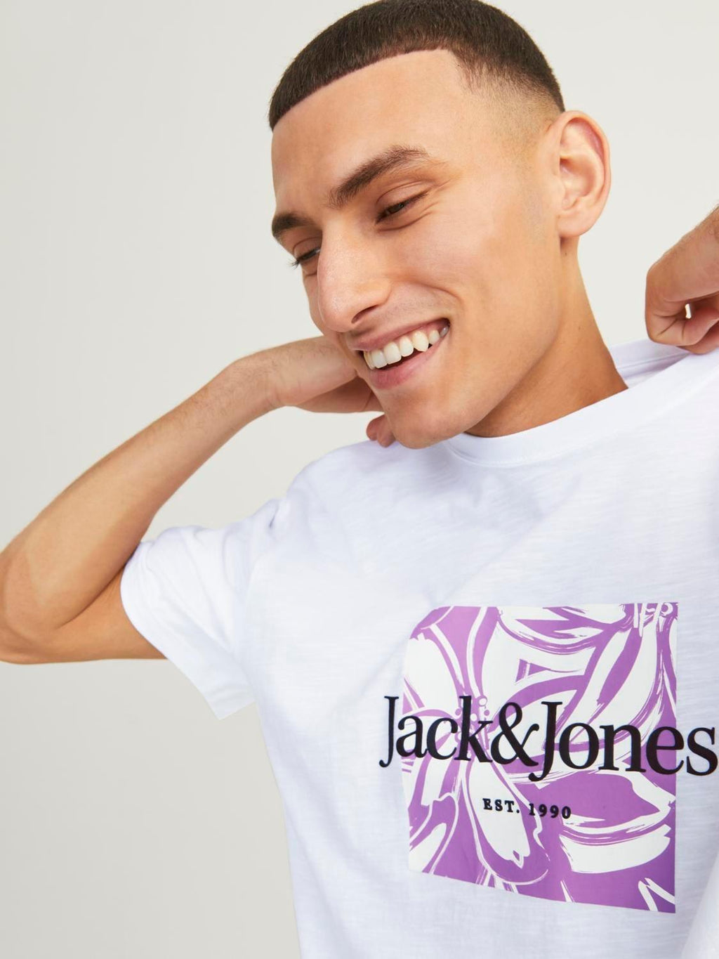 12250436/Bright White JACK AND JONES