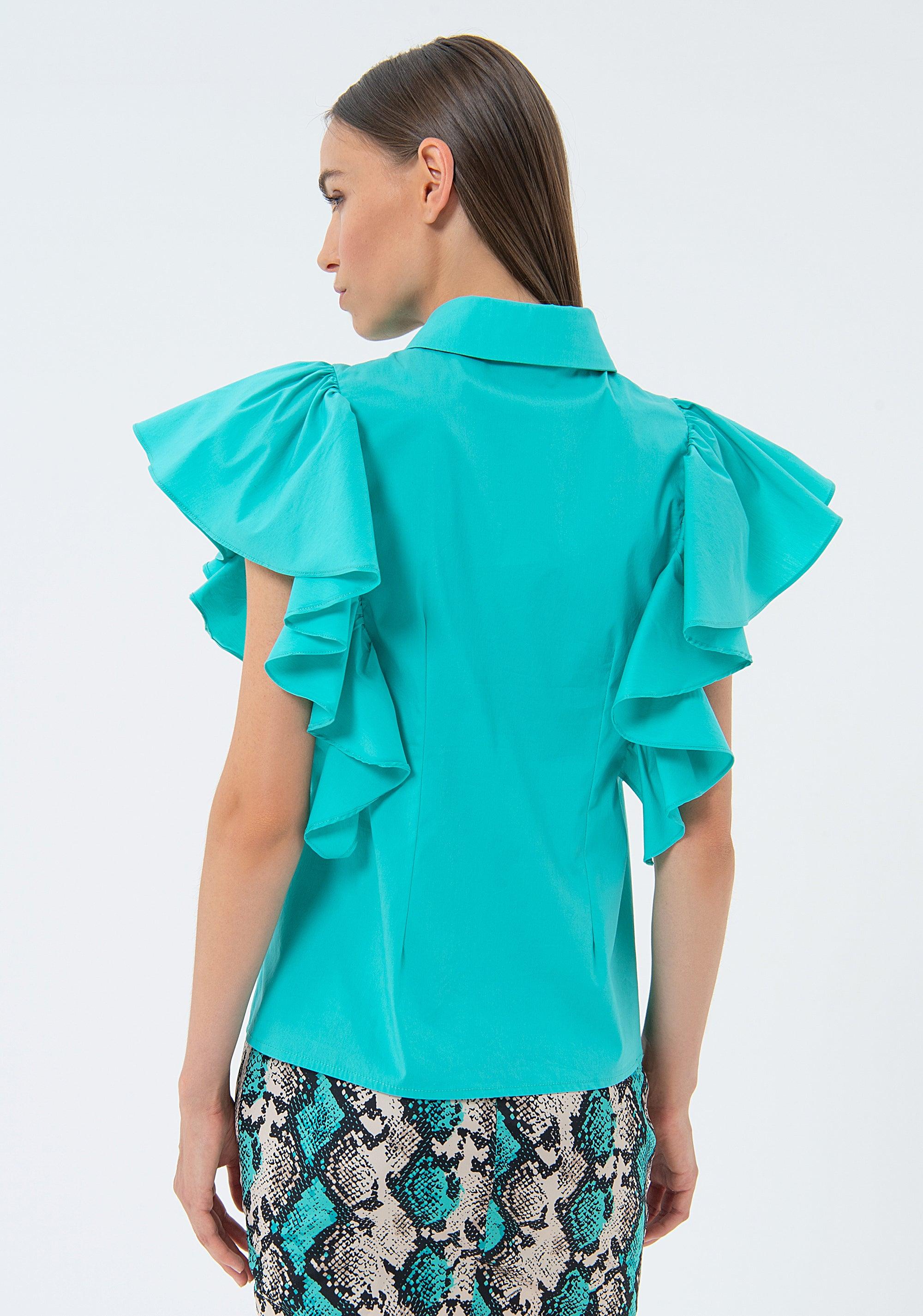 SHIRT TURQUOISE 