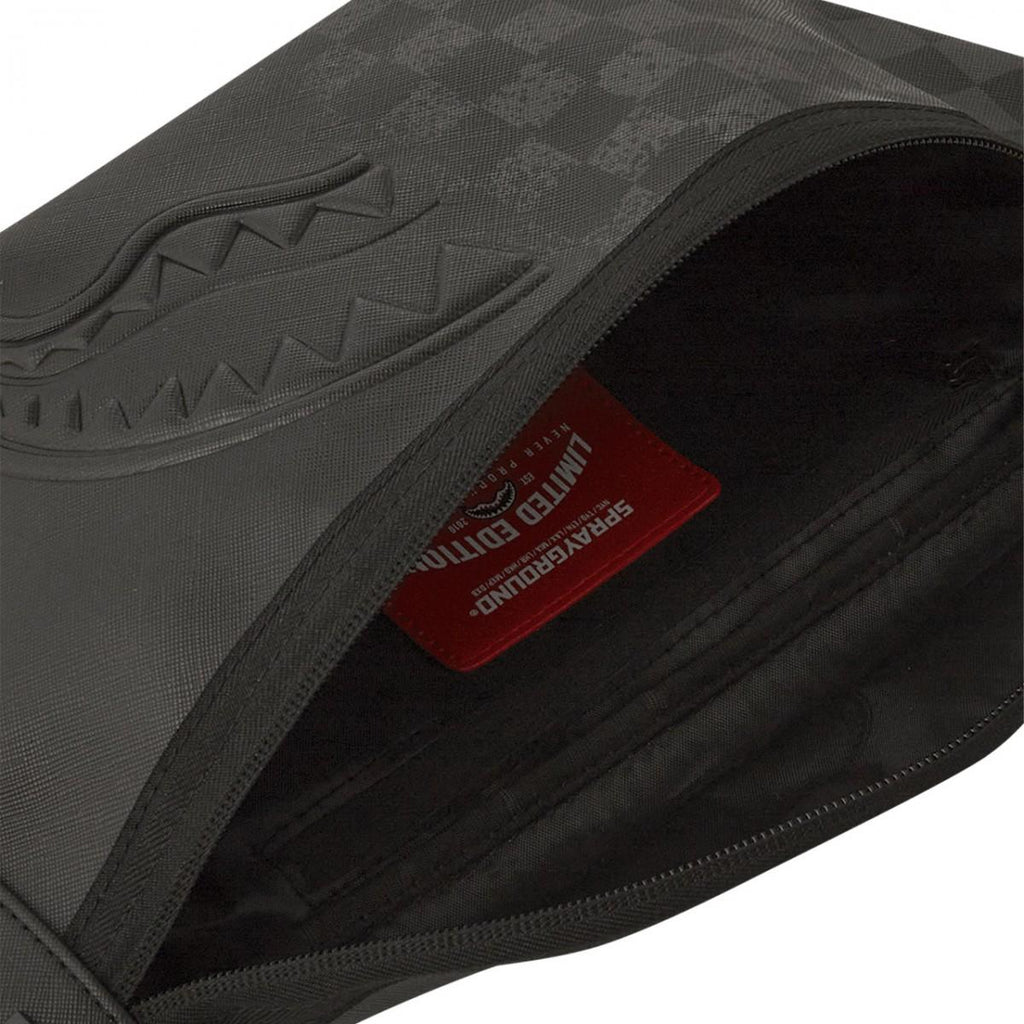 HALF SPRITZ BLACK/GREY CHECK U<BR/>SAVVY CROSSBODY 