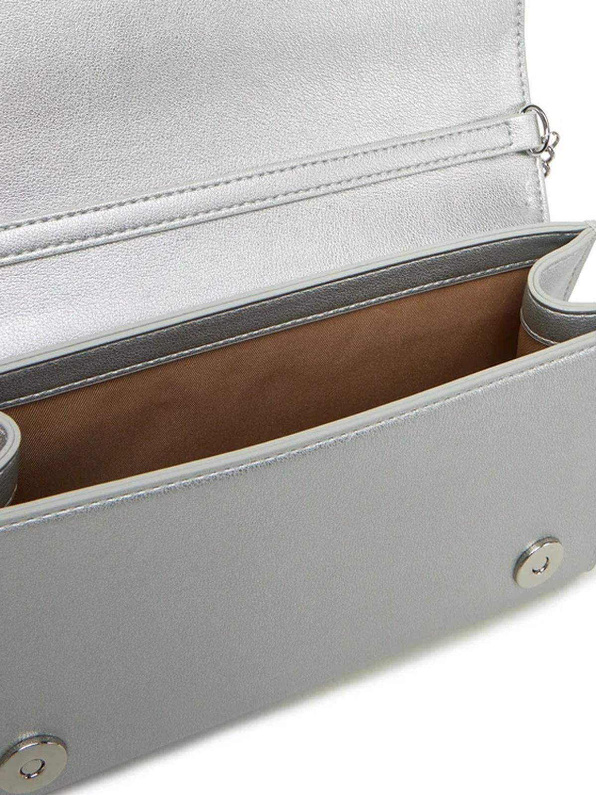 BORSA PU GRS METALLIC SILVER 