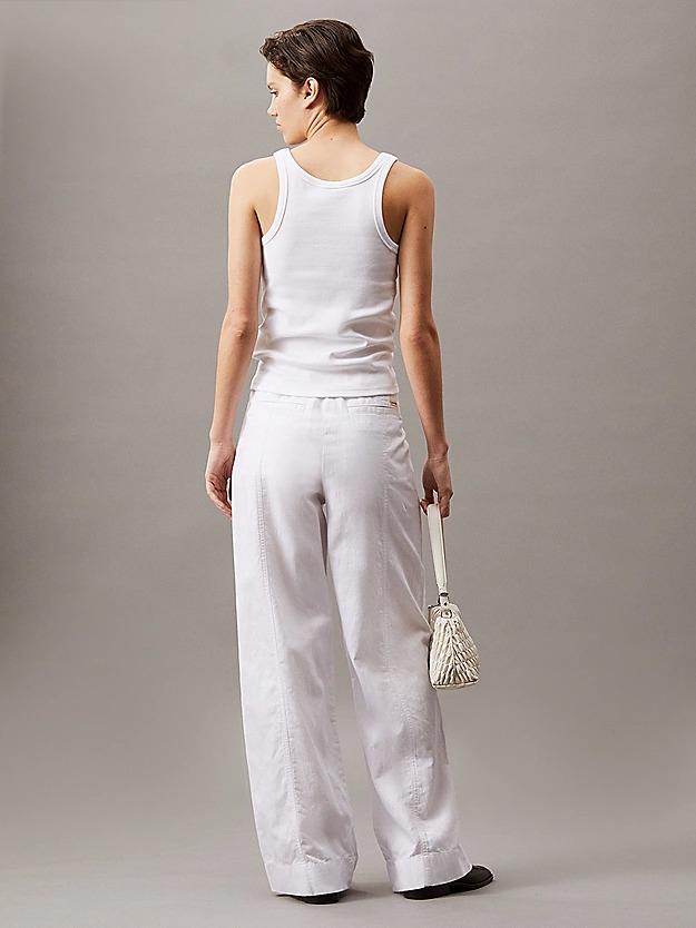 SOFT LINEN PANT J20J225340/YAA CALVIN KLEIN JEANS