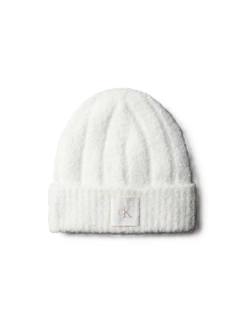 CK PATCH BOUCLE BEANIE 