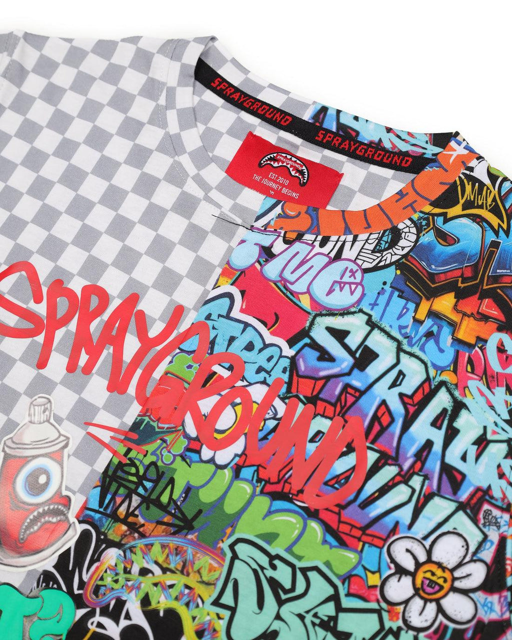 SPRAYGROUND WRITERS SPLIT REGULAR T-SHIRT 