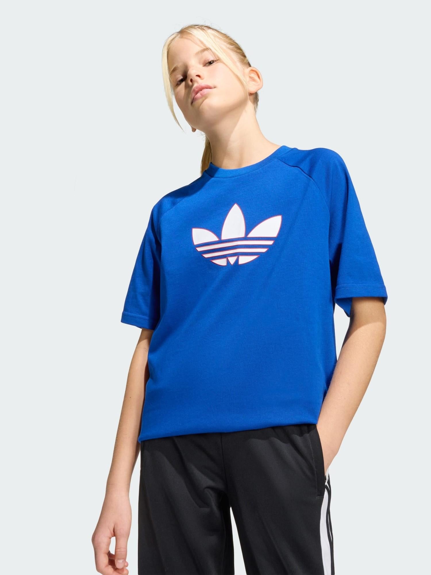 GFX TR LO TEE       CROYAL/WHITE 
