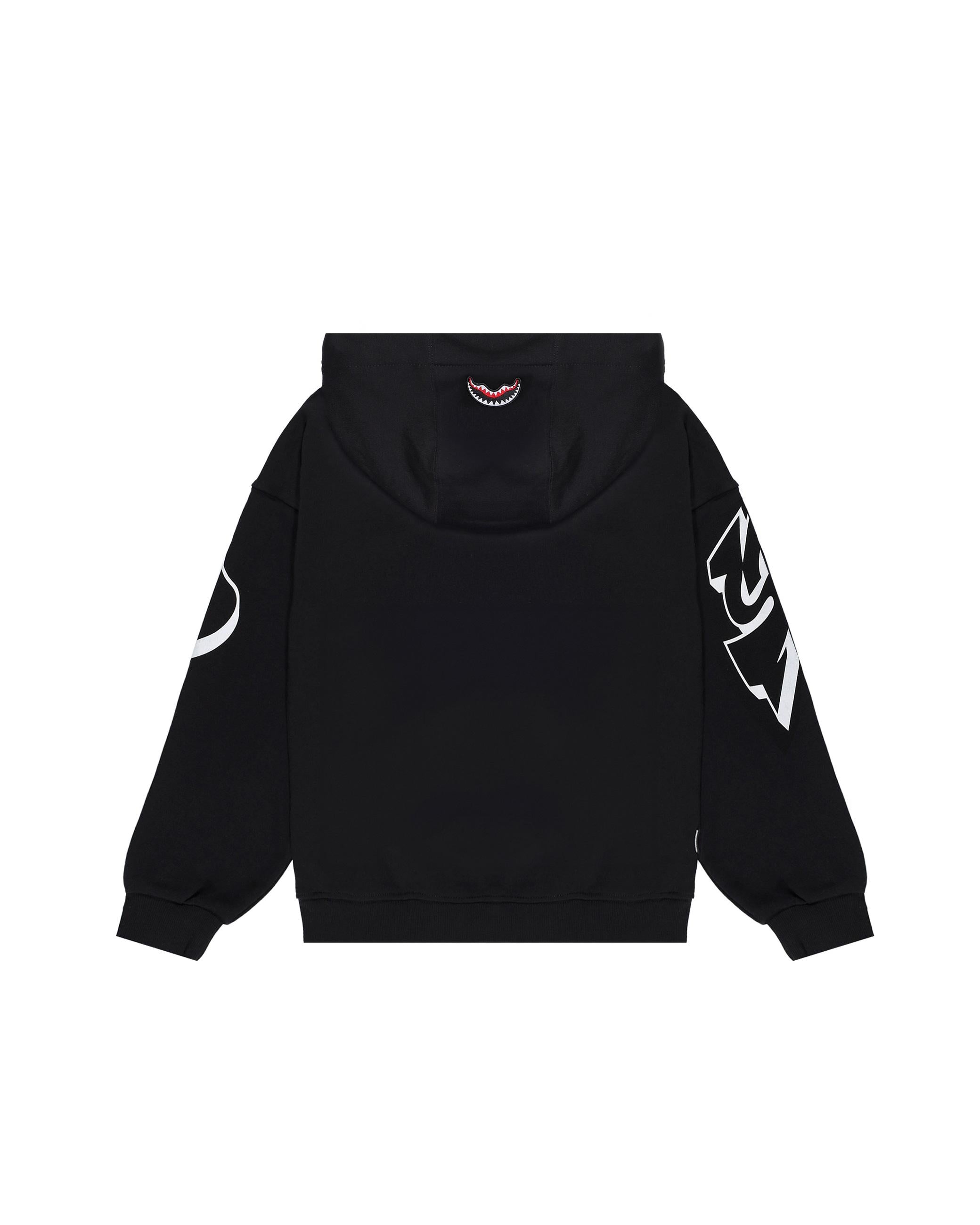 GRAFFITI PERFECT FULL-ZIP SPY1324/BLACK SPRAYGROUND