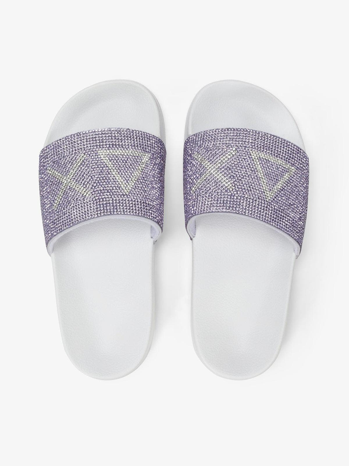 GIRL'S SLIPPERS STRASS LOGO (TEEN) 