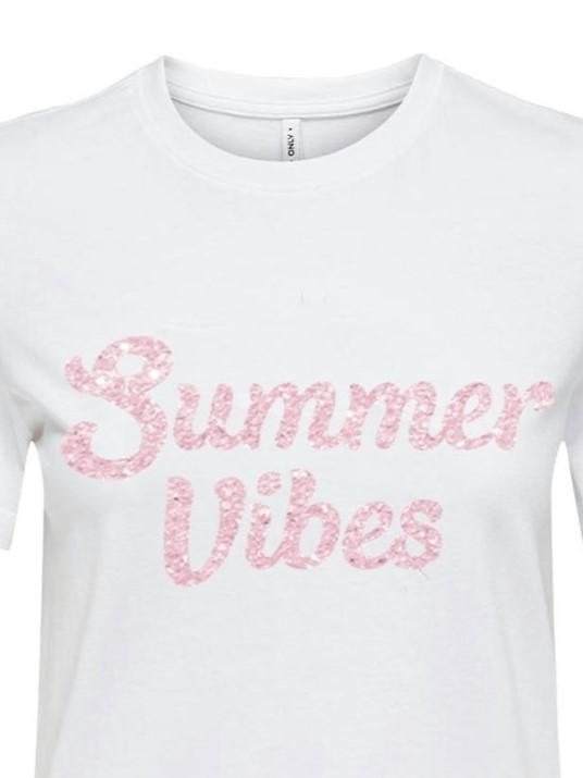 ONLHENNY LIFE REG S/S TOP BOX JRS 15327666/Bright White ONLY