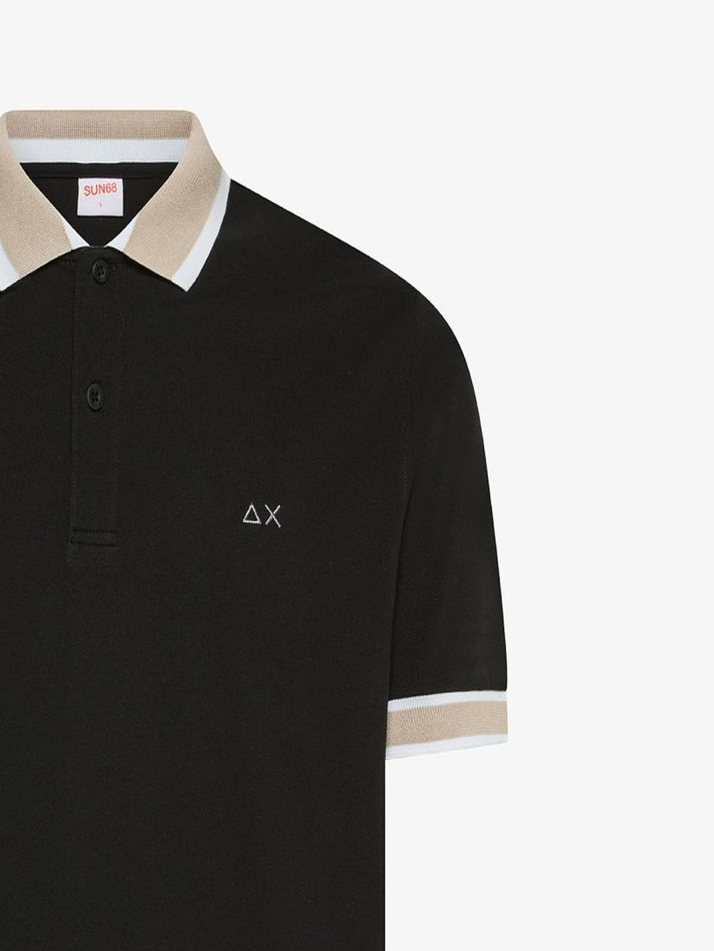 POLO MULTISTRIPES ON COLLAR S/S 