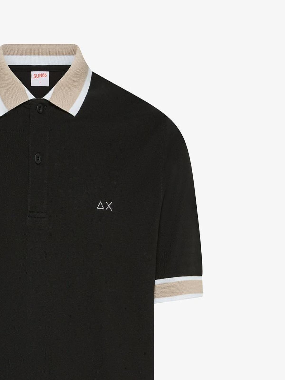POLO MULTISTRIPES ON COLLAR S/S 