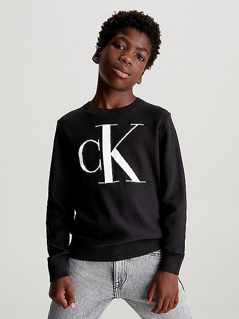 MONOGRAM REG. SWEATER IB0IB01961T/BEH CALVIN KLEIN JEANS