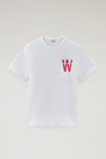 FLAG T-SHIRT CFWOTE0122MRUT2926/8041 WOOLRICH