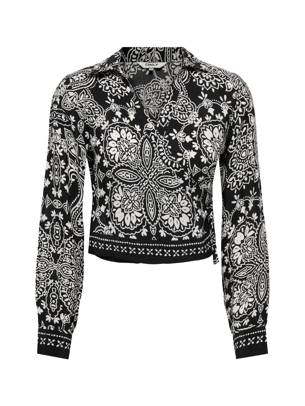 15371865/Black ETHNIC PAISLEY ONLY