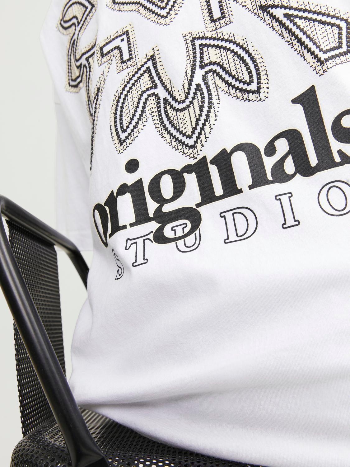 12252953/Bright White JACK AND JONES