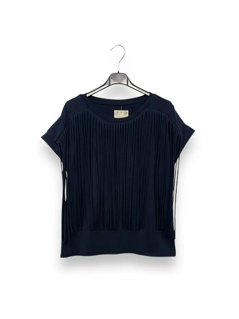T-shirt con frange 