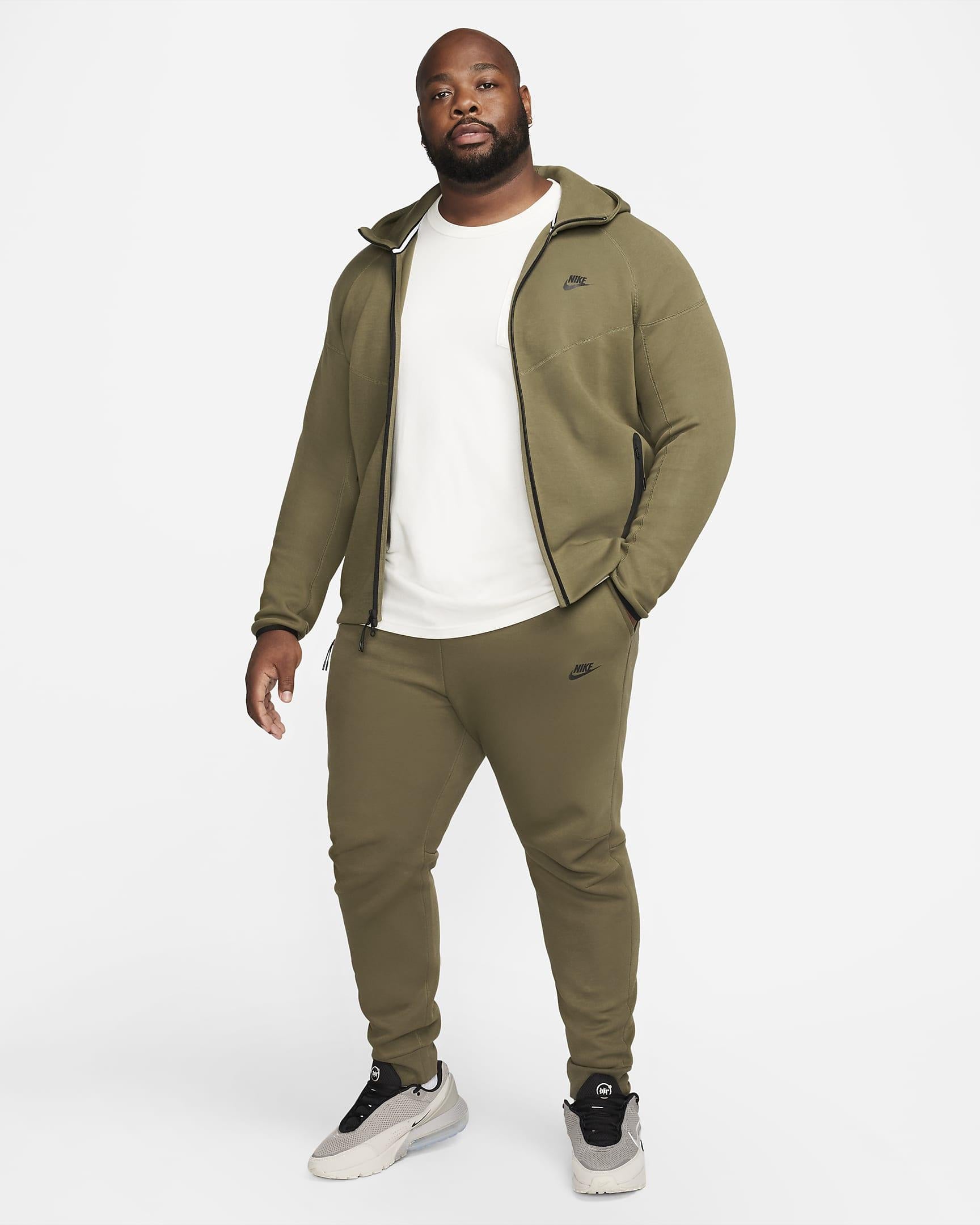 M nk tch flc fz wr hoodie 