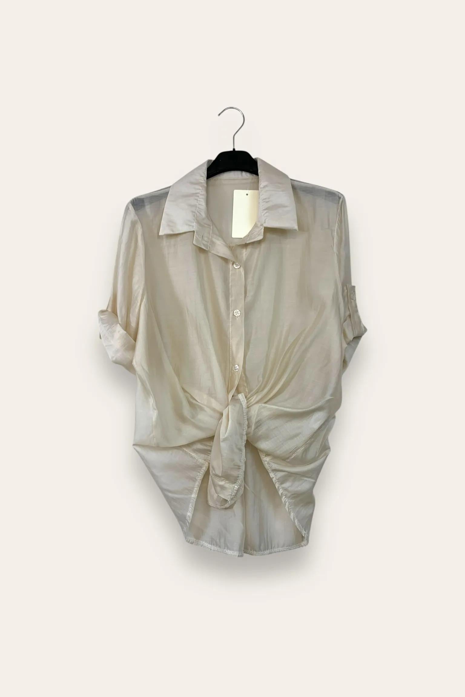 Camicia in tencel 
