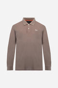 LA MARTINA MAN L/S POLO PIQUET STRETCH