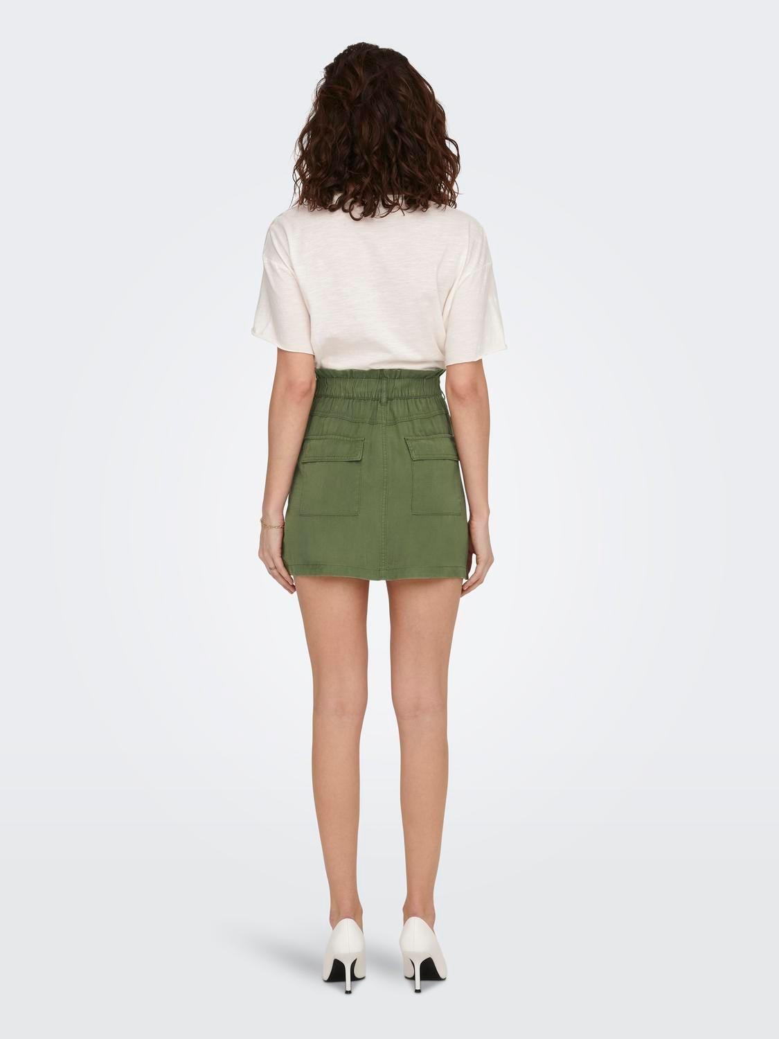 ONLOVA-ARIS LIFE HW CARGO SKIRT PNT 