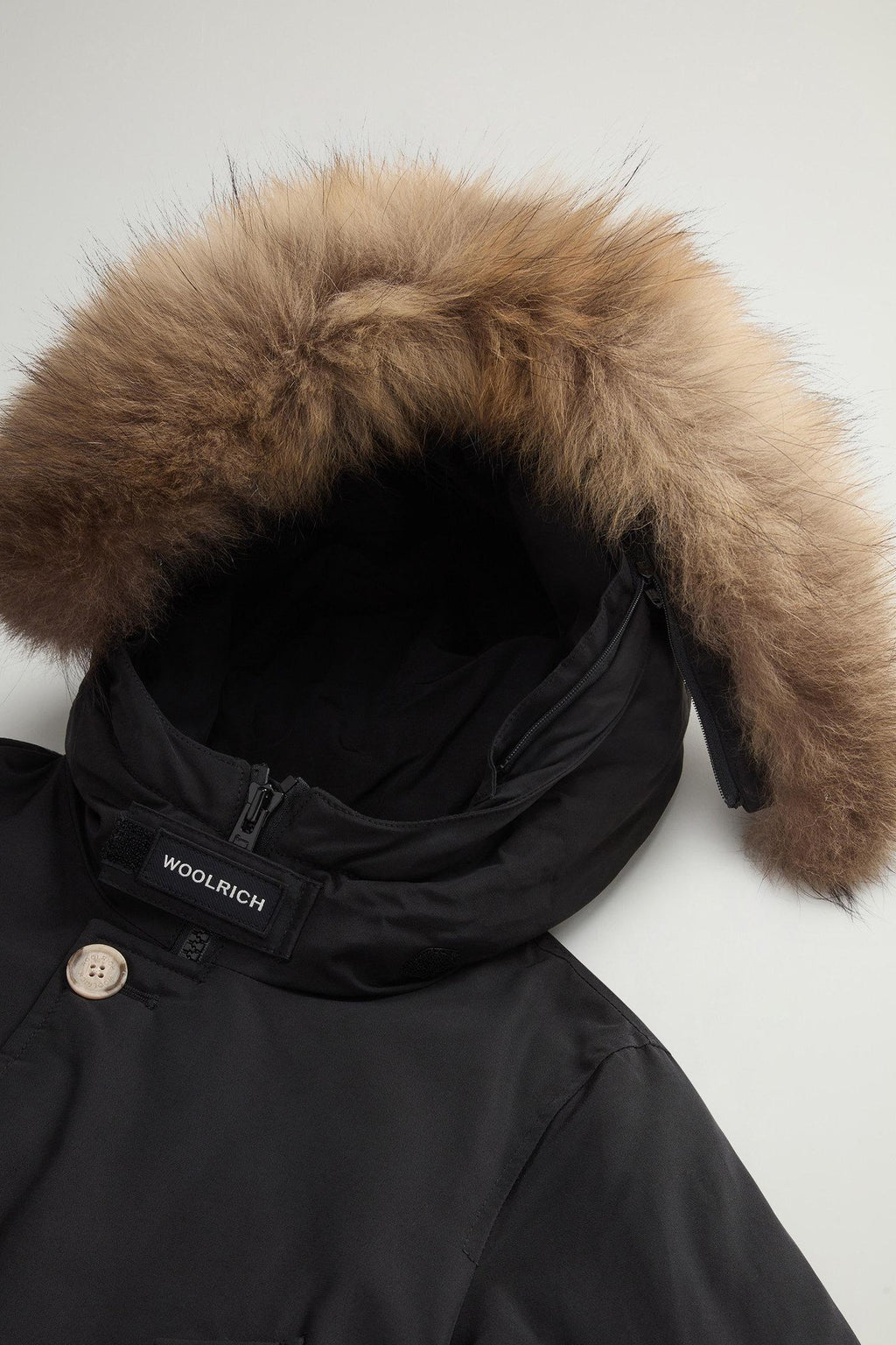 ARCTIC DETACHABLE FUR PARKA CFWKOU0187MRUT0641/BLK WOOLRICH