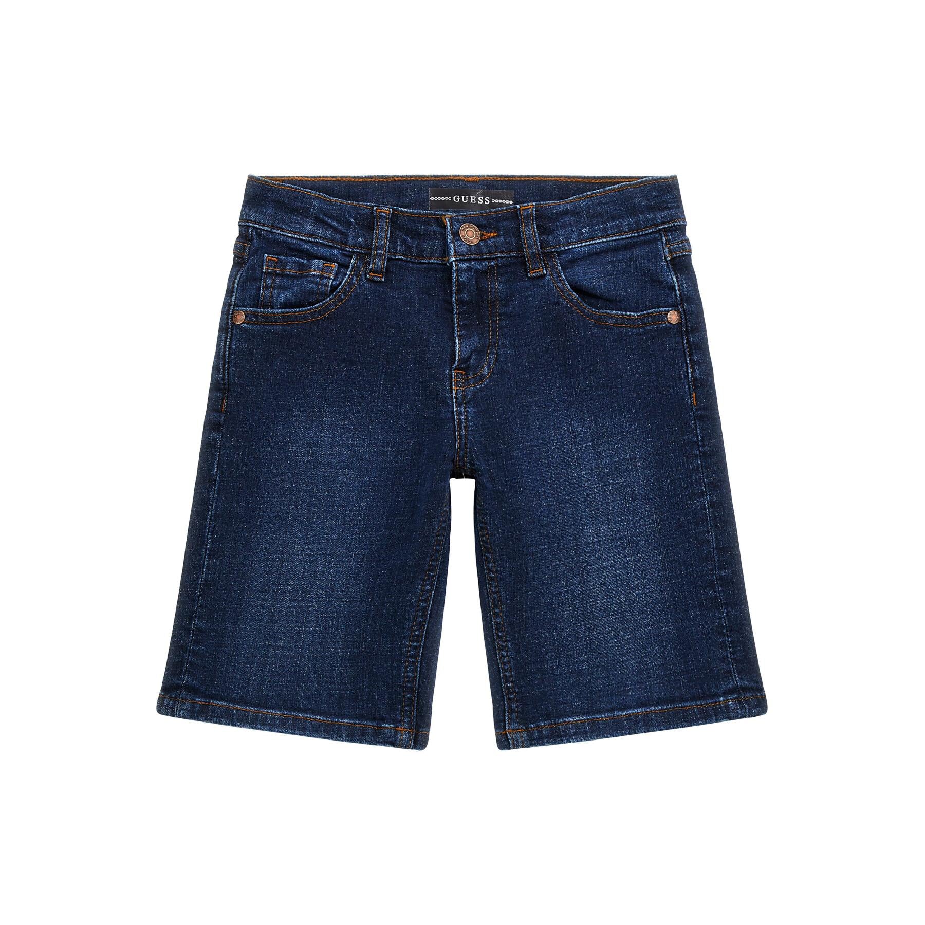 STRETCH DENIM SHORTS 