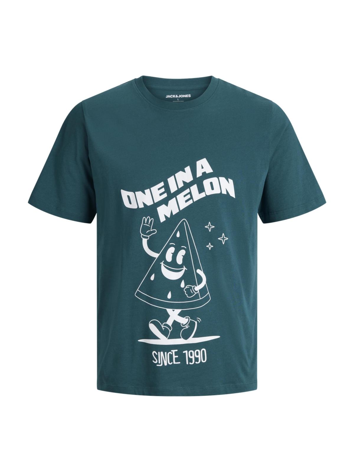 JJFUNNY FRUIT TEE SS CREW NECK 