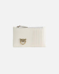 PINKO AIRONE CARDHOLDER  VITELLO SETA